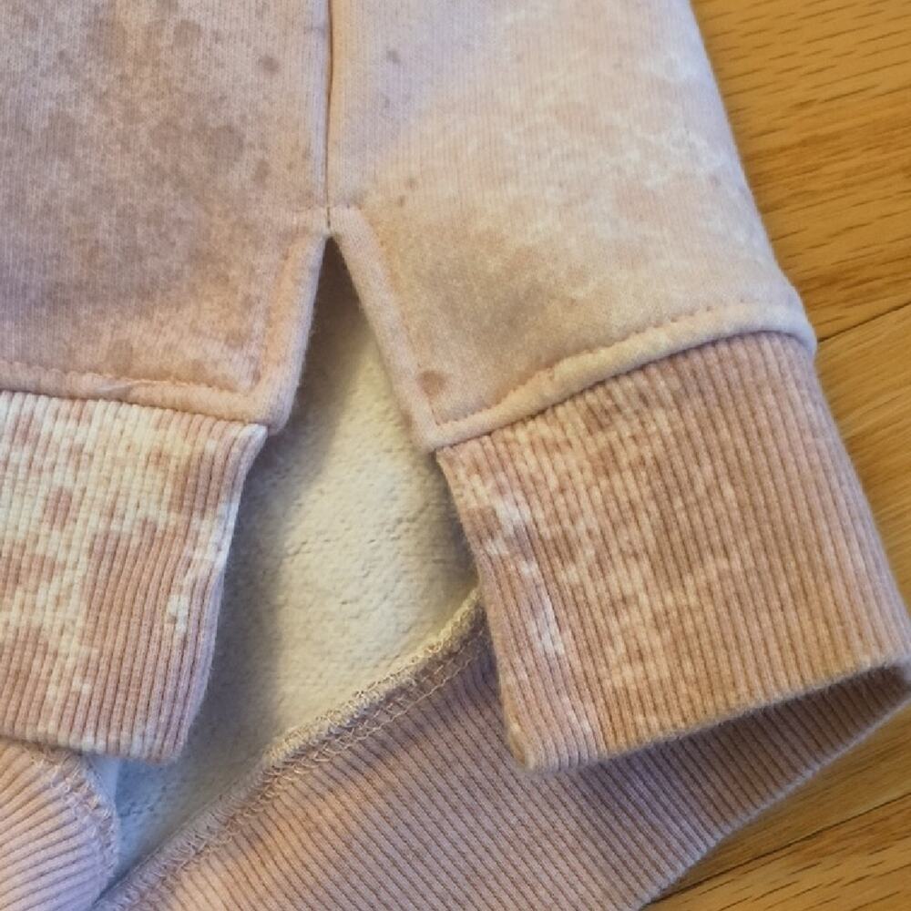 Zara, Make Cool Memories Tie-Dye Hoodie, Muted Pink, Girls Size 10 EUC - Picture 7 of 12